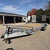 Galvanized 2027 Canada Trailers 80 x 20 Equipment Trailer 2 - 7,000lb Axles at Belore Trailer Sales – Image 1